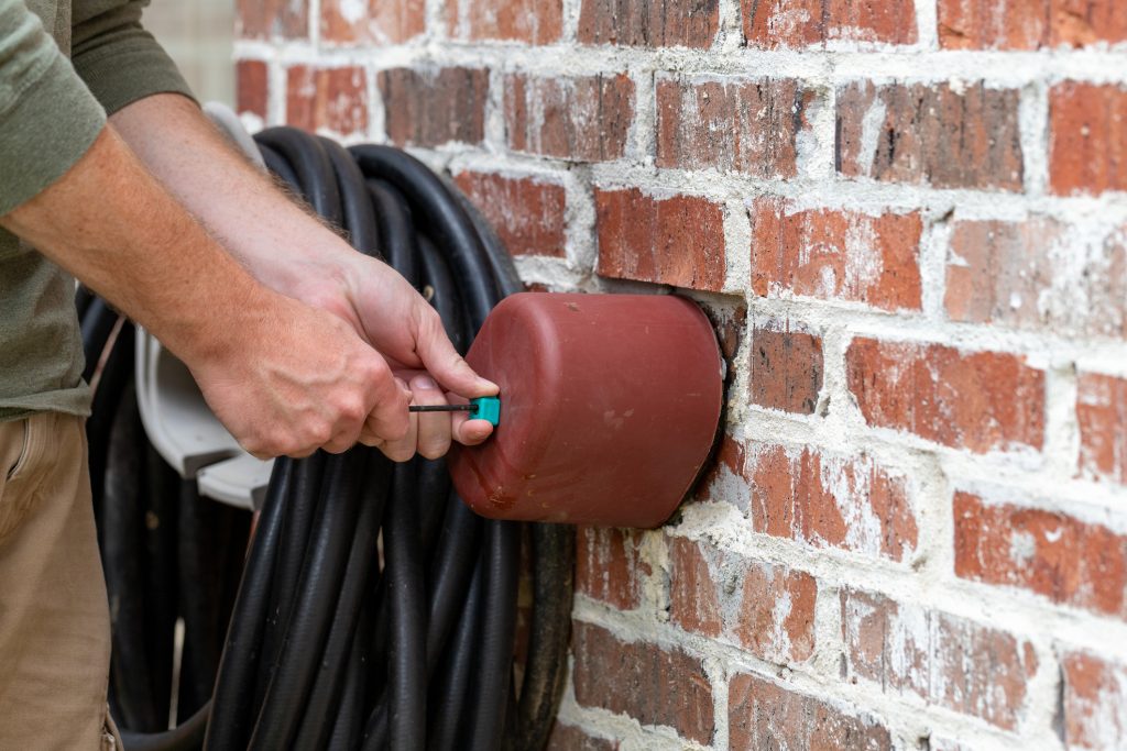 covering outside faucet